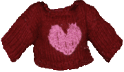 Teddy Bear Heart Sweater