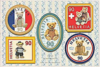 Teddy Bear stamps