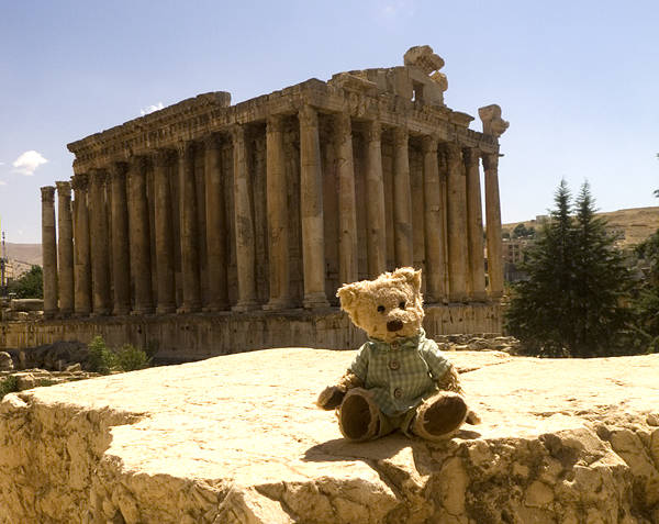 Temple of baccus and Teddy Bear