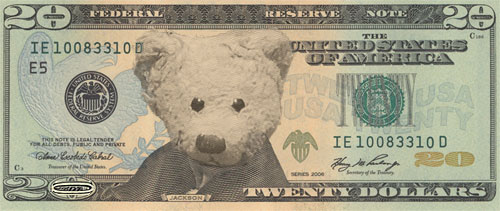 20 dollar bear