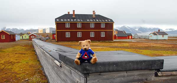 Greggan at the Nordpol Hotell Svalbard